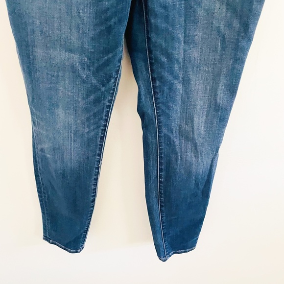 Madewell Maternity Blue Over Belly Skinny Jeans 28 - Picture 3 of 8